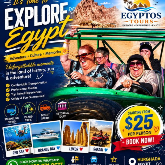 Explore Egypt adventures with Red Sea, island, desert safari and historical tours